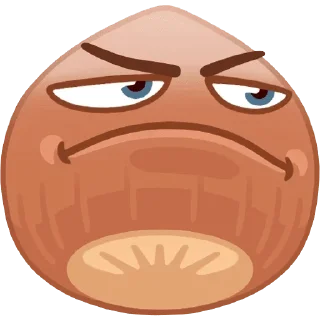 🌰 emoji Стикерпак Тедла Telegram sticker 3 of 18