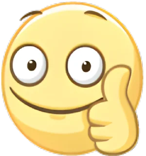 👍 emoji Стикерпак Тедла Telegram sticker 11 of 18