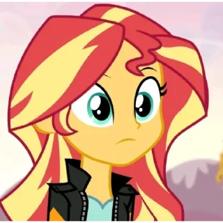 🤨 emoji Pony huh? Telegram sticker 8 of 120