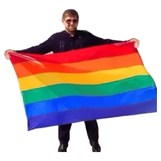 🏳️‍🌈 emoji Путин Telegram sticker 12 of 120