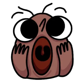 😨 emoji Тарган Степан ( by @durectorspurtzavody ) Telegram sticker 23 of 55