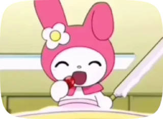😱 emoji Sanrio gif @helloKittystickers Telegram sticker 7 of 25