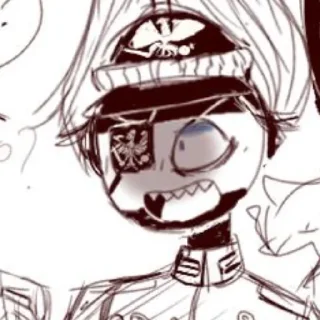 🖇 emoji Countryhumans Prussia Telegram sticker 21 of 40
