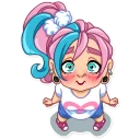 😊 emoji Pink Power Telegram sticker 19 of 41