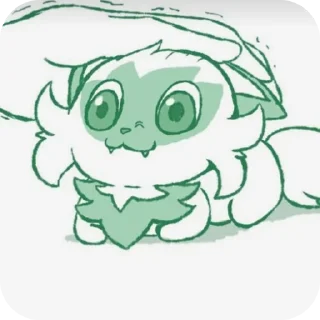 Sticker from 🍃:Sprigatito:🍃