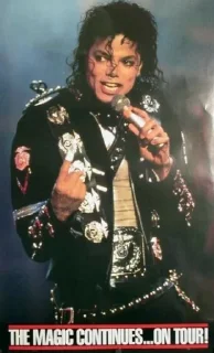 Sticker from Michael Jackson King