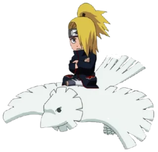 🍙 emoji Deidara Telegram sticker 5 of 39
