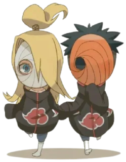 🍙 emoji Deidara Telegram sticker 13 of 39