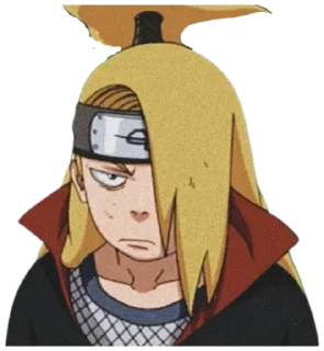 🍙 emoji Deidara Telegram sticker 14 of 39