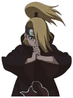 🍙 emoji Deidara Telegram sticker 1 of 39