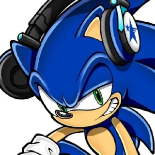 🟦 emoji Sonic Telegram sticker 24 of 41