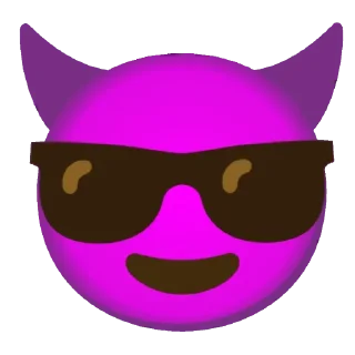 😎 emoji 😈😈😈 Telegram sticker 12 of 30