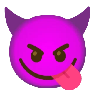 😋 emoji 😈😈😈 Telegram sticker 14 of 30