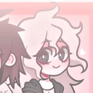 Sticker from fem! nagito Komaeda :3