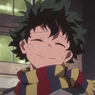 🥦 emoji Изу ( @Izuku_Midoriya15_07 ) Telegram sticker 11 of 120
