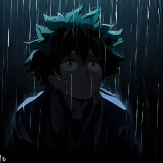 😭 emoji Hero ( @Izuku_Midoriya15_07 ) Telegram sticker 7 of 117