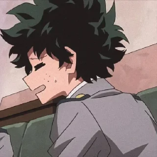 🥦 emoji Изу ( @Izuku_Midoriya15_07 ) Telegram sticker 15 of 120