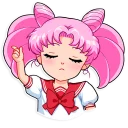☝️ emoji Sailor Moon Telegram sticker 7 of 35