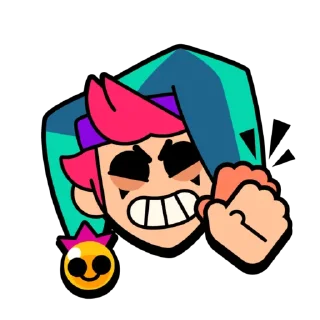 🤡 emoji Честер Telegram sticker 6 of 9