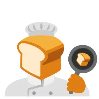🥚 emoji Хлебушек Telegram sticker 13 of 43