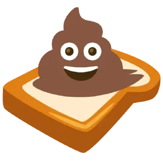 💩 emoji Хлебушек Telegram sticker 5 of 43
