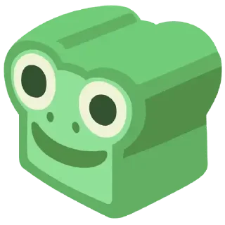 🐸 emoji Хлебушек Telegram sticker 7 of 43