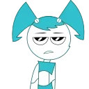 😐 emoji @rfoxxxyofficial's userbot pack 1 animated Telegram sticker 17 of 30