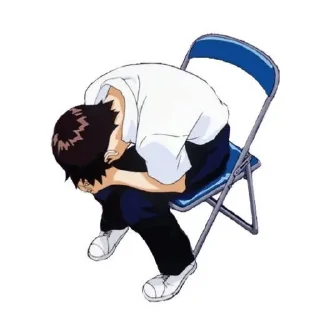 🪑 emoji евангелион 2.0 :: @dedinsaib16 Telegram sticker 6 of 61