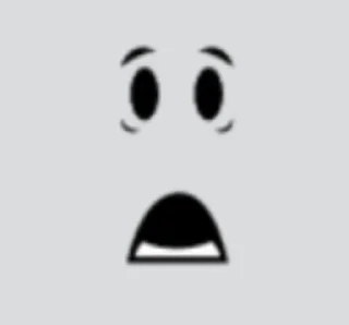 🌟 emoji Roblox face Telegram sticker 9 of 12