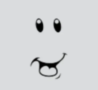 🌟 emoji Roblox face Telegram sticker 5 of 12