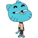 👀 emoji Gumball💙by @mlOobot Telegram sticker 18 of 92