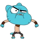 😤 emoji Gumball💙by @mlOobot Telegram sticker 23 of 92