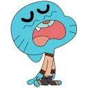 😫 emoji Gumball💙by @mlOobot Telegram sticker 24 of 92