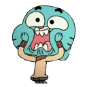 😱 emoji Gumball💙by @mlOobot Telegram sticker 7 of 92