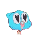 😍 emoji Gumball💙by @mlOobot Telegram sticker 3 of 92