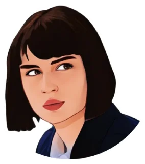 🙄 emoji Тео и Пэнси @stickers_HarryPotter Telegram sticker 16 of 25