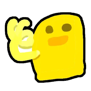 Sticker from Минималистичная утка
