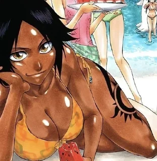 Sticker from yoruichi shinoin by @xarmaxx