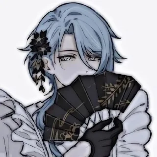 🐾 emoji Аято Камисато Telegram sticker 7 of 32