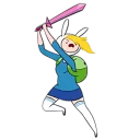 🔪 emoji Adventure Time Telegram sticker 21 of 24