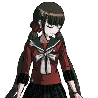 😢 emoji Maki Harukawa Telegram sticker 6 of 33