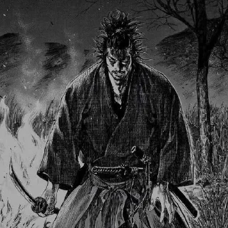 😈 emoji Vagabond-бродяга(abdu) Telegram sticker 9 of 22