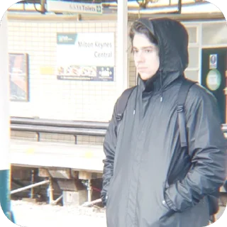 🫥 emoji Bojan. 🦫 @Stikerhi_bot Telegram sticker 13 of 26