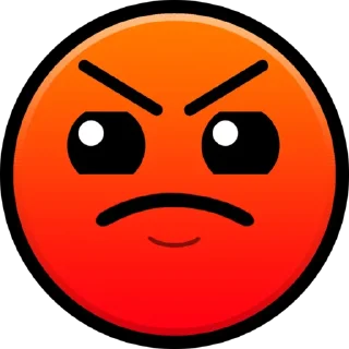 😠 emoji GD Stickers Telegram sticker 6 of 14