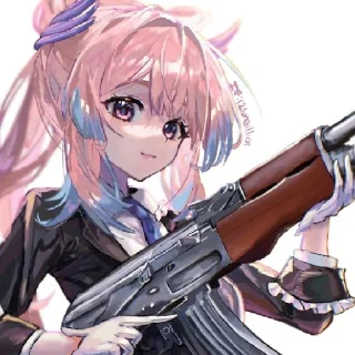 😄 emoji Кокоми Telegram sticker 16 of 40