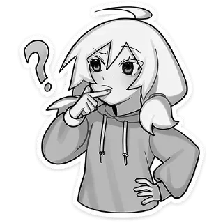 ❔ emoji ㅤㅤㅤᯓ  @lolitastick Telegram sticker 11 of 63