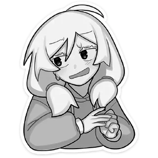 😰 emoji ㅤㅤㅤᯓ  @lolitastick Telegram sticker 20 of 63
