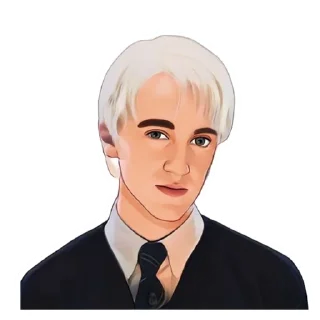 Sticker from @stickers_HarryPotter Малфой с