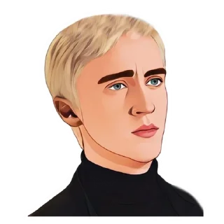 Sticker from @stickers_HarryPotter Малфой с