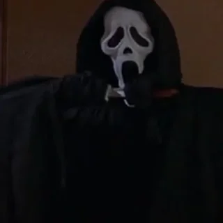 Sticker from Ghostface